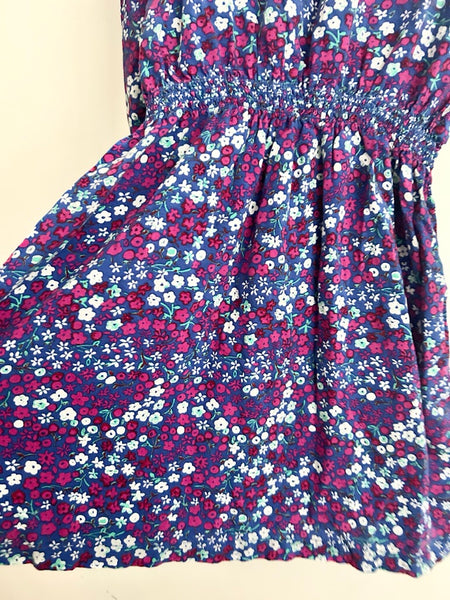 Joe Fresh Blue Floral Dress • 5 years