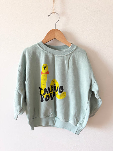 Bobo Choses Worm Sweatshirt • 4-5 years