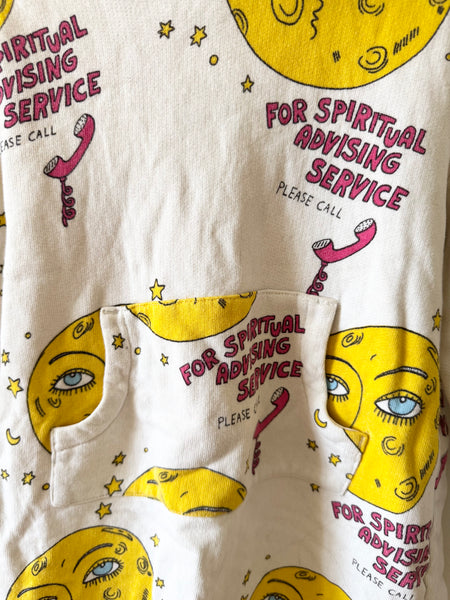 Mini Rodini Moon Hoodie Dress • 3-5 years (104-110cm)