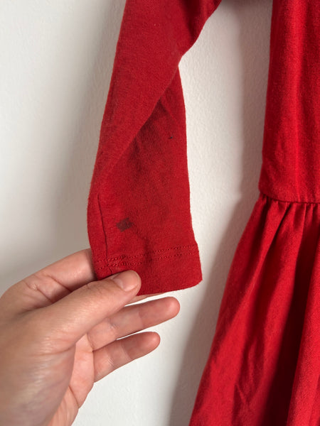 Alice and Ames Long Sleeve Red Dress • 7-9 years