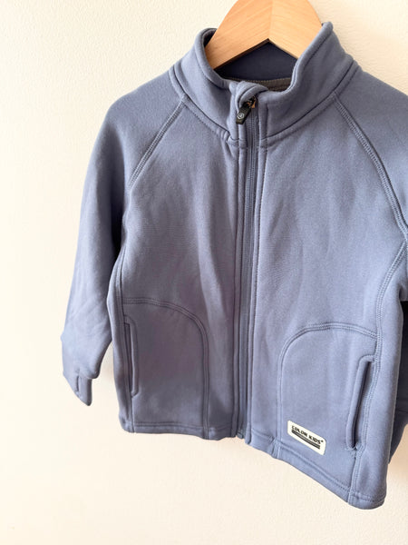 NEW Color Kids Zip Up Blue Sweater • 3-4 years