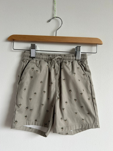 Rylee and Cru Palm Trees Drawstring Shorts • 4-6 years