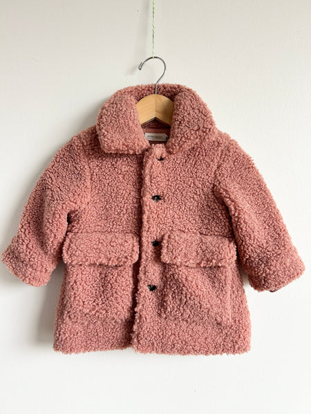 NEW Miles the Label Pink Sherpa • 6-18 months