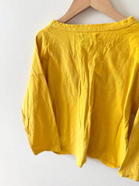 Bobo Choses Yellow Long Sleeve Shirt • 6-8 years