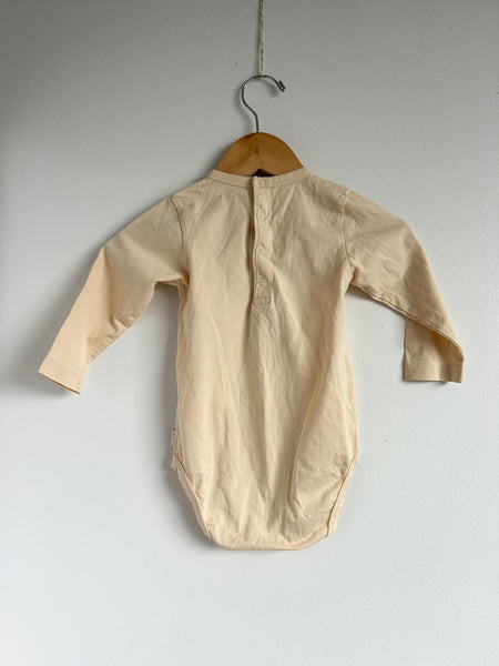 Tiny Cottons Say Dorayaki Long Sleeve Onesie • 12-18 months