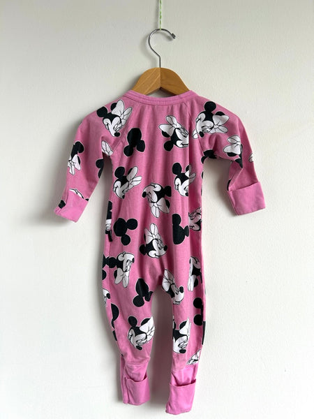 Bonds x Disney Minnie Pink Wondersuit • 3-6 months