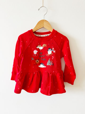 Next Oh What Fun Holiday Peplum • 2-3 years