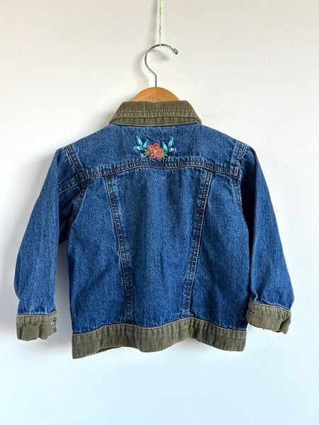 Vintage Cotton Resources Embroidered Denim Jacket ¨• 2 years