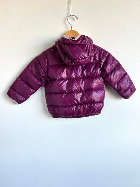 Patagonia Purple High-Loft Down Parka • 12-18 months