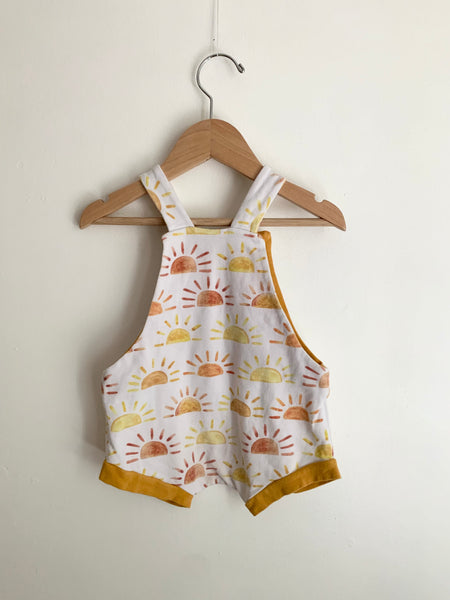 Hadley Rose Designs Yellow Sun Romper • 6-12 months