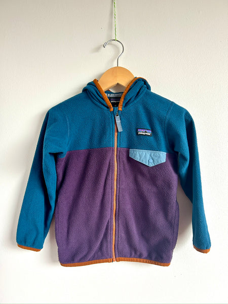 Patagonia Purple and Blue Synchilla Zip Up Fleece • 4 years