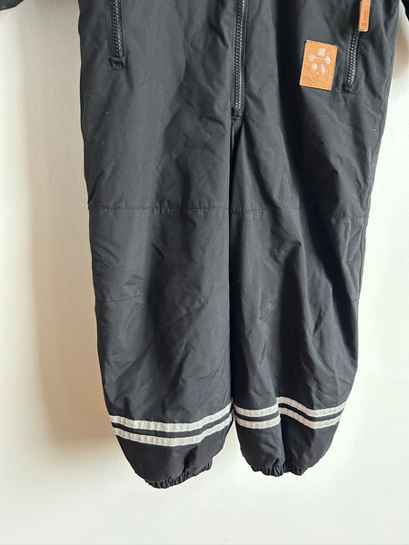 Mini Rodini Black Snowsuit • 5-6 years (106cm)