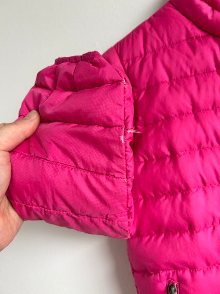 PLAY Patagonia Pink Down Zip Sweater • 4 years