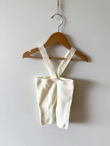 Funny Lazybones Stretchy Suspender Shorts • 2-3 years