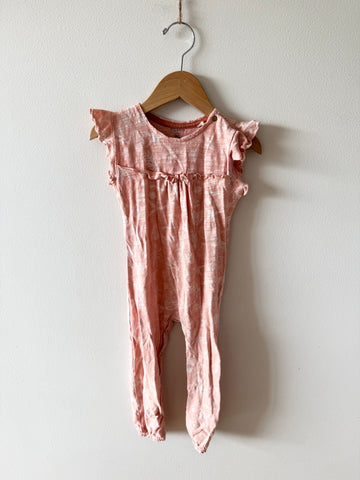 Noppies Pink Tank Cotton Romper • 12-18 months