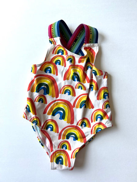 Stella McCartney Rainbow Swimsuit • 9-18 months