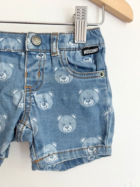 Moschino Denim Shorts • 3-12 months months