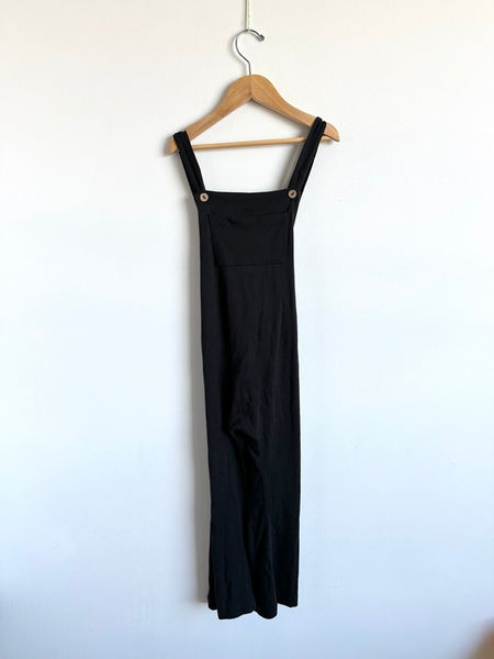 Little and Lively Black Overalls • 5-6 years