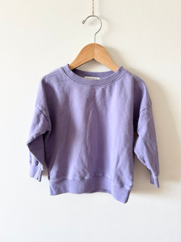 Les Gamins Purple Sweatshirt • 2-3 years