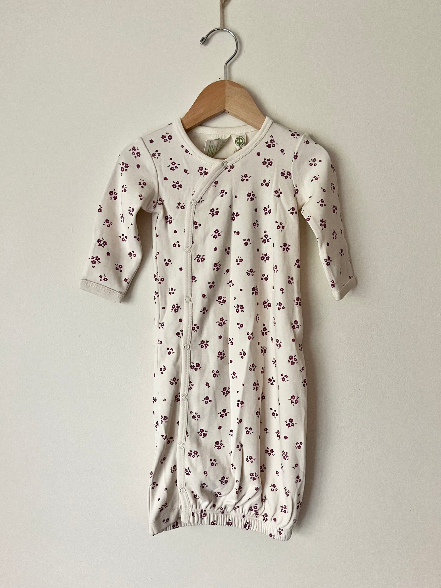 NEW Parade White Floral Gown • 0-3 months