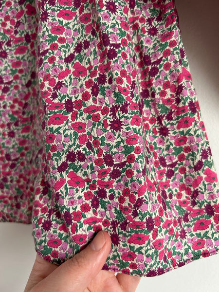 Jacadi Liberty of London Floral Ruffle Blouse • 3-4 years