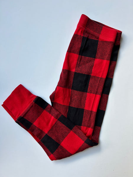 Gap Buffalo Plaid 2pc Jammies • 7-8 years