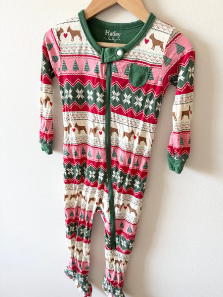 PLAY Hatley Fair Isle Zip Up Romper • 18-24 months
