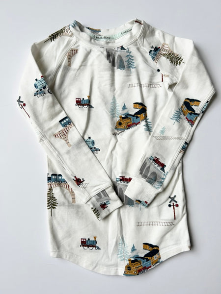 Loulou Lollipop 2pc Train Jammies • 2 years