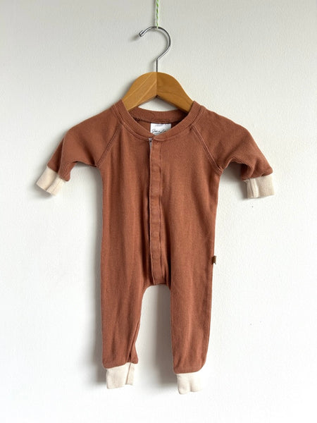 Jax and Lennon Ribbed Romper • Newborn