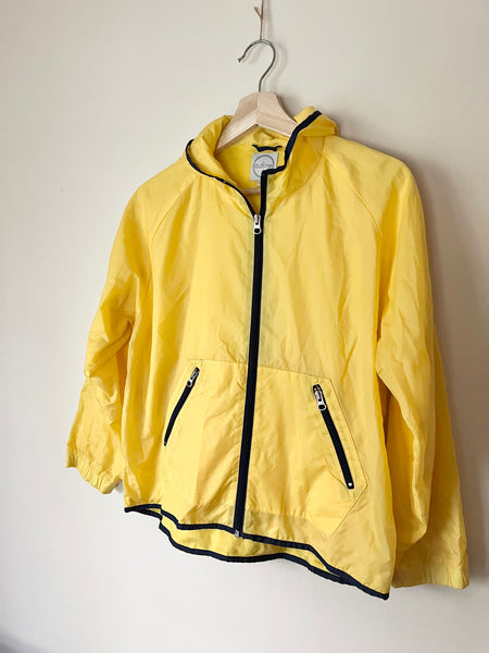 Vintage Outline Yellow Windbreaker • 8-12 years