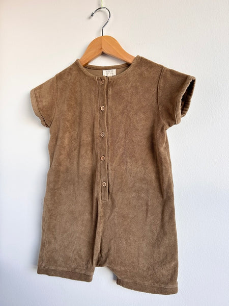 The Simple Folk Terry Shorty Romper • 4-5 years