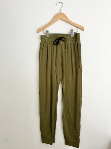 Little and Lively Green Joggers • 10-12 years