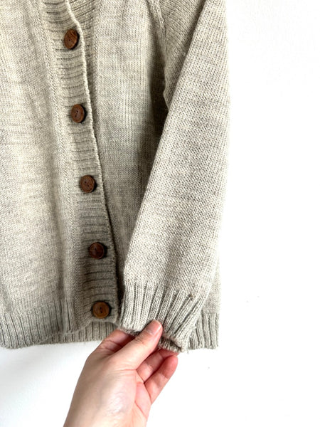 Nooks Wool Button-Up Cardigan • 5-6 years
