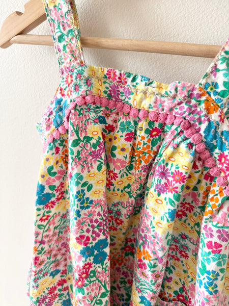 Next Floral Tank Dress • 1-2 years