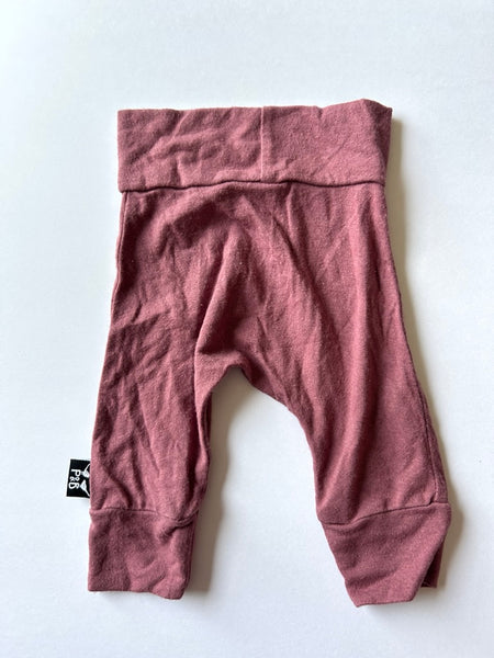 Petunia & Buster Mauve Harem Pants • Newborn