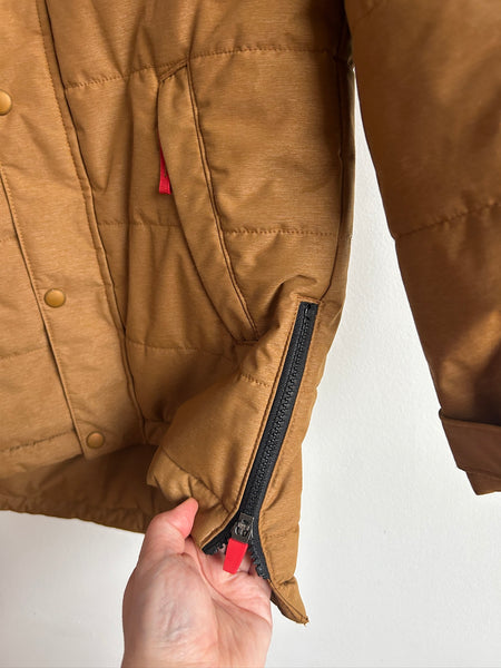 LL Bean Long Brown Sherpa Lined Parka • 8 years