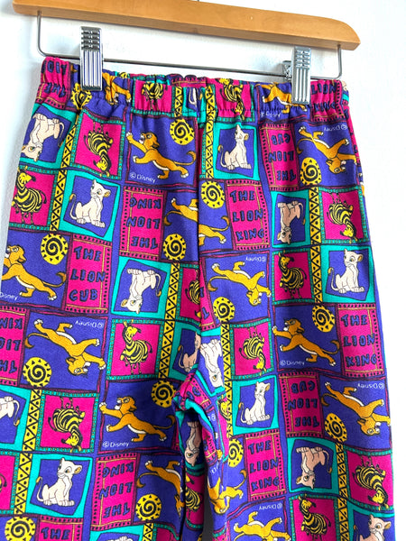 Vintage Disney The Lion King Thick Leggings • 9-11 years