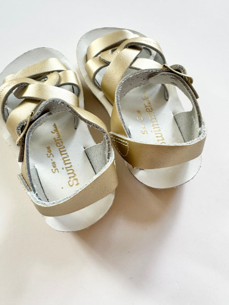 Saltwater Sandals Swimmer Gold • 7c