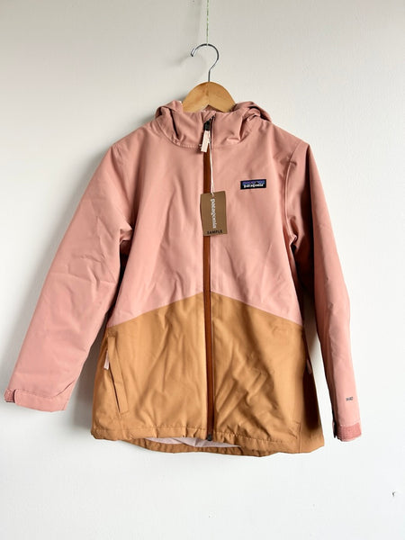 NEW Patagonia 4-in-1 Pink and Brown Jacket • 10-12 years (Medium)