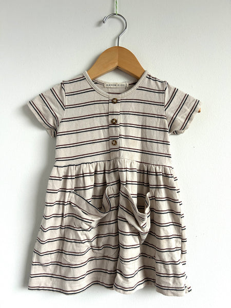 Haven Kids Striped Short Sleeve Top • 18-24 months