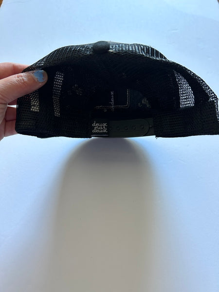 Deux Par Deux Monkey Trucker Hat • 6-24 months