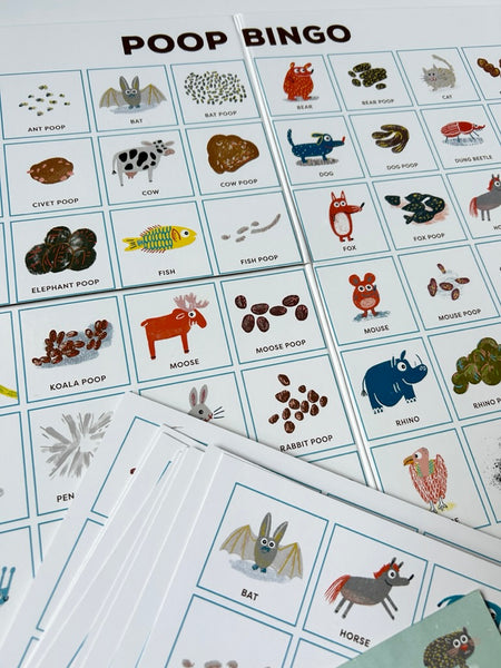 Poop Bingo Game - Bingo for Kids!