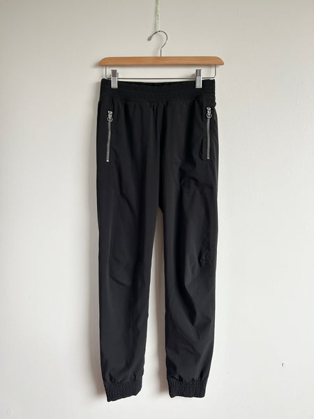 Iviva Black Double Layer Joggers • 10-12 years
