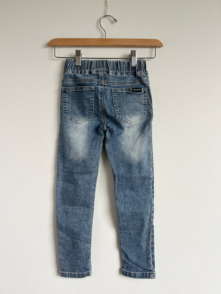 Little Bipsy Slim Elastic Jeans • 5-6 years