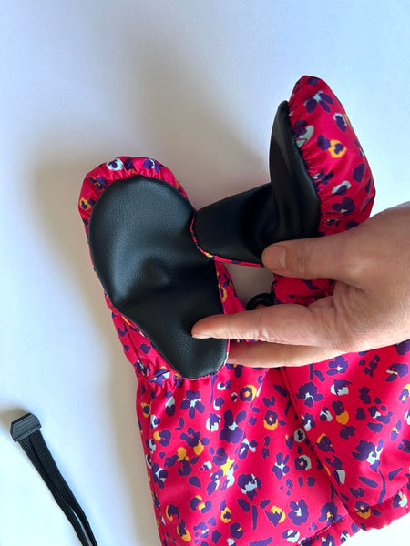 NEW Burton Long Snow Mittens Pink • 3-4 years