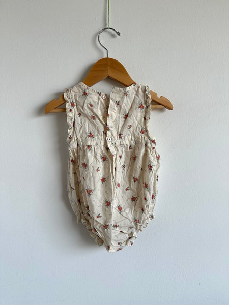 Benebene Cotton Ruffle Bubble Romper • 12 months