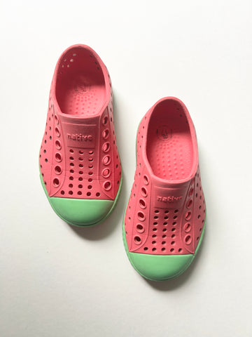 Natives Watermelon Shoes • 5c