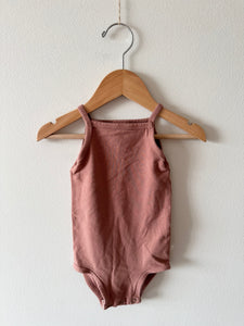Jax and Lennon Spaghetti Strap Tank Onesie • 6-12 months