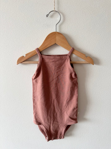 Jax and Lennon Spaghetti Strap Tank Onesie • 6-12 months