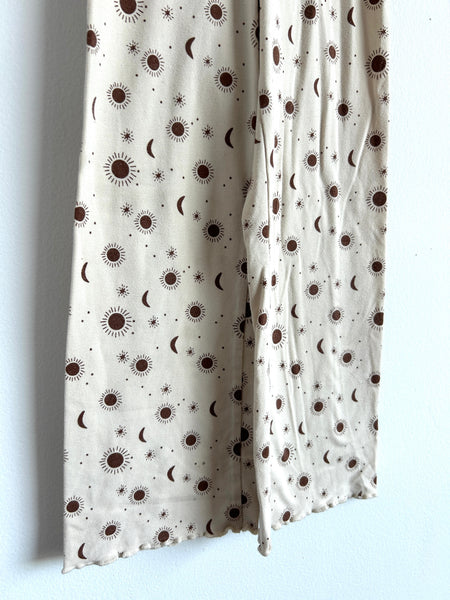 Jax and Lennon Wide Leg Moon and Sun Pants • 3-4 years